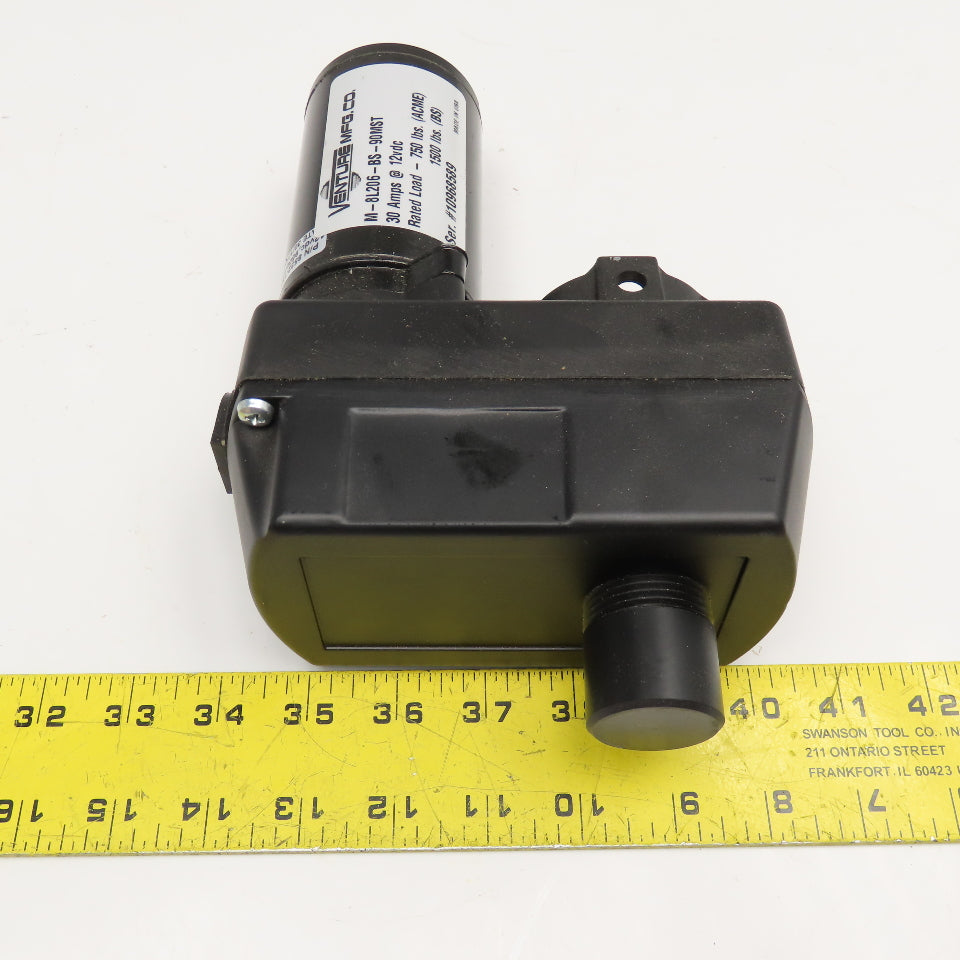 Venture 8532-18M 12VDC 30A 1500Lb High Speed 9500RPM RV Slide Out Actuator Motor