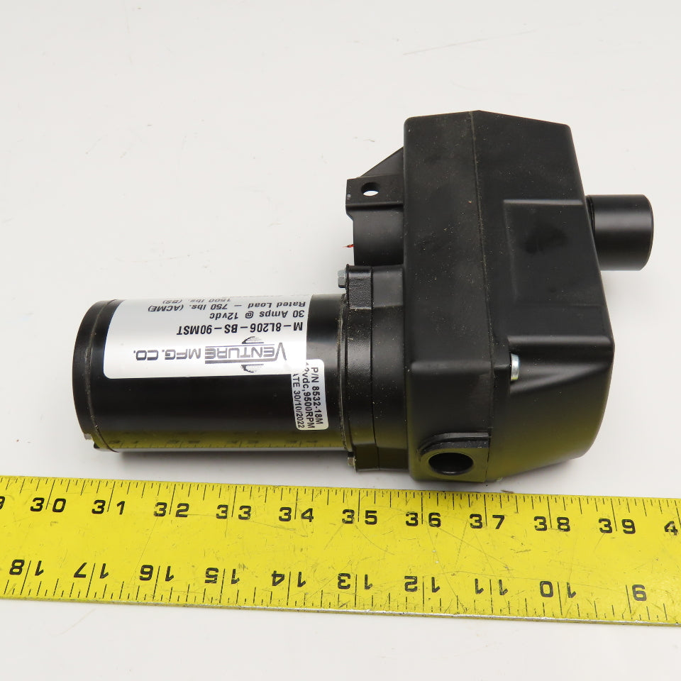 Venture 8532-18M 12VDC 30A 1500Lb High Speed 9500RPM RV Slide Out Actuator Motor