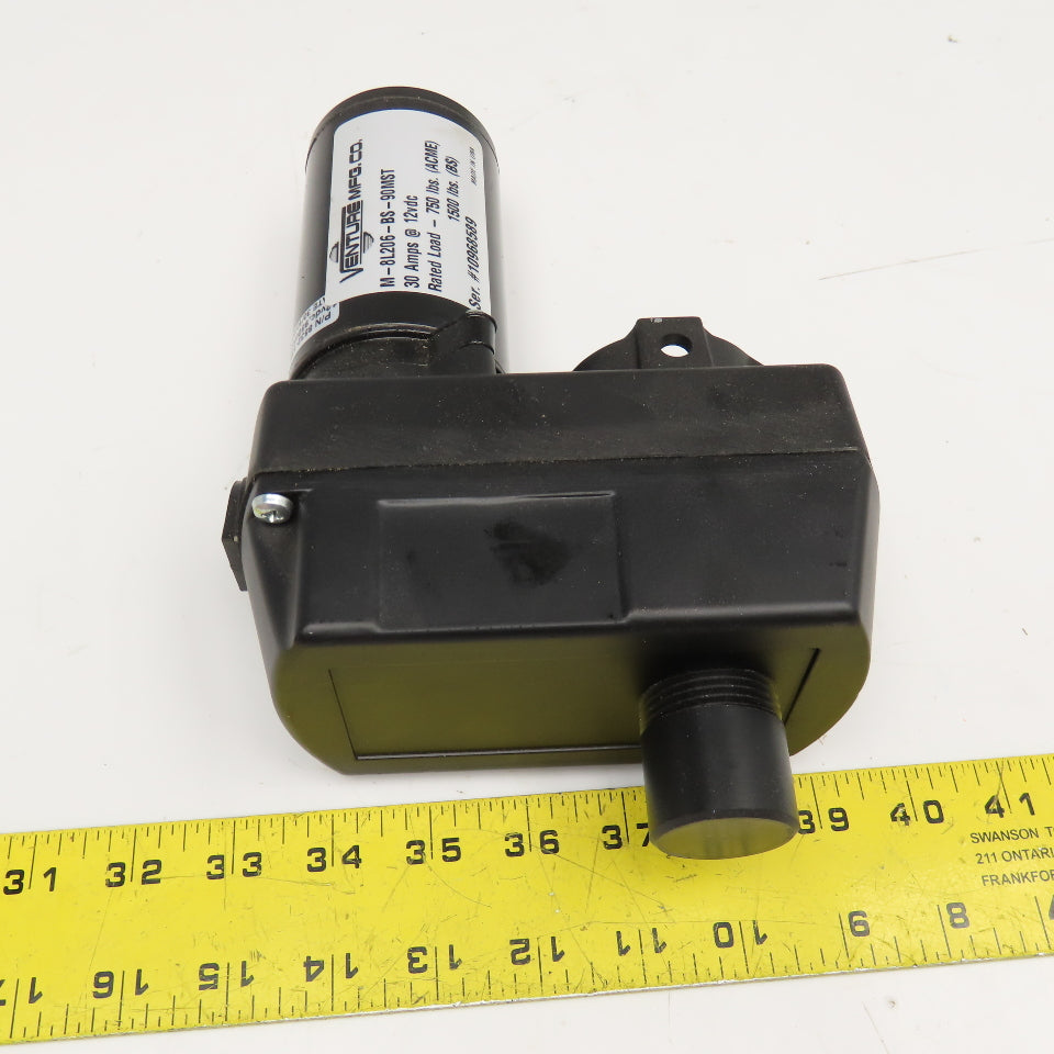 Venture 8532-18M 12VDC 30A 1500Lb High Speed 9500RPM RV Slide Out Actuator Motor