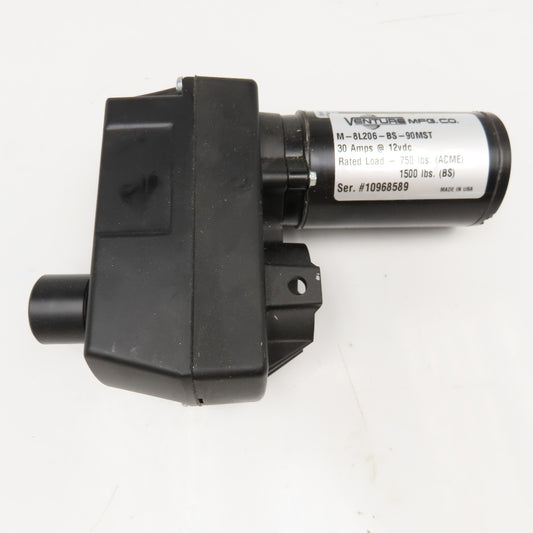 Venture 8532-18M 12VDC 30A 1500Lb High Speed 9500RPM RV Slide Out Actuator Motor