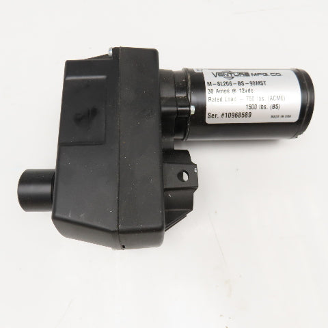 Venture 8532-18M 12VDC 30A 1500Lb High Speed 9500RPM RV Slide Out Actuator Motor