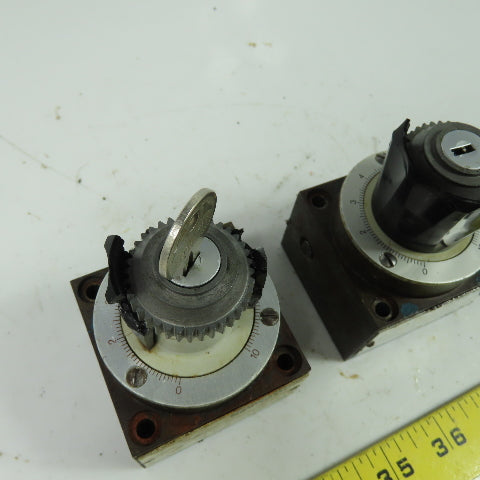 Rexroth 2 FRM 5-32/3 Q Keyed Hydraulic Flow Control Valve Parts/Repair Lot Of 2