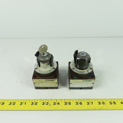 Rexroth 2 FRM 5-32/3 Q Keyed Hydraulic Flow Control Valve Parts/Repair Lot Of 2