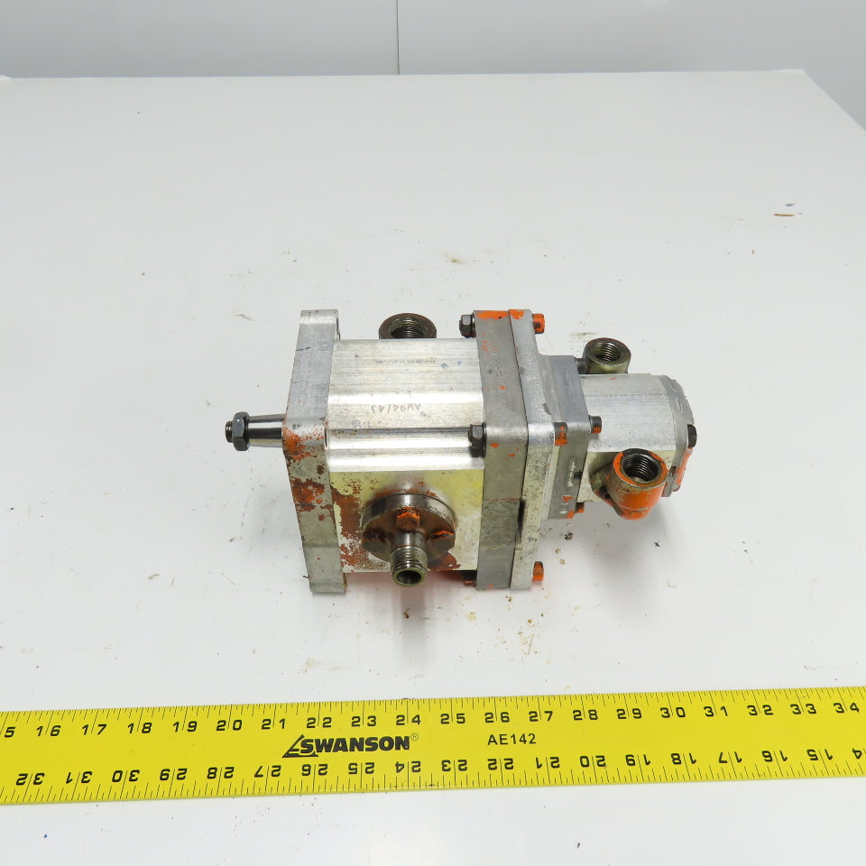 Sauer Sundstrand SNP3/26 D C041/5D Aluminum Hydraulic Gear Oil Pump TRP100/3.8 D