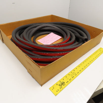 Clean Seal JR2828B-ST-100 7/8" x 1" Tall EPDM Self Adhesive Automotive D Seal