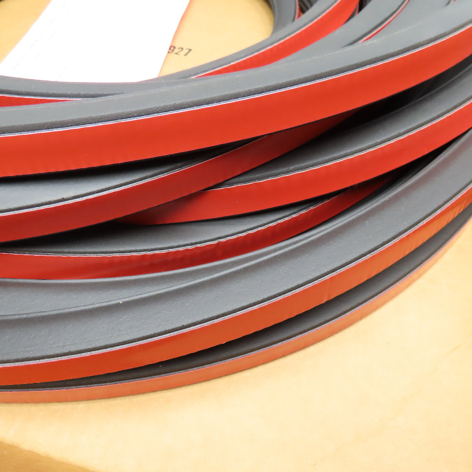 Clean Seal JR2828B-ST-100 7/8" x 1" Tall EPDM Self Adhesive Automotive D Seal