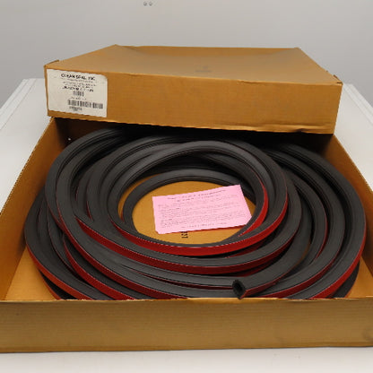 Clean Seal JR2828B-ST-100 7/8" x 1" Tall EPDM Self Adhesive Automotive D Seal