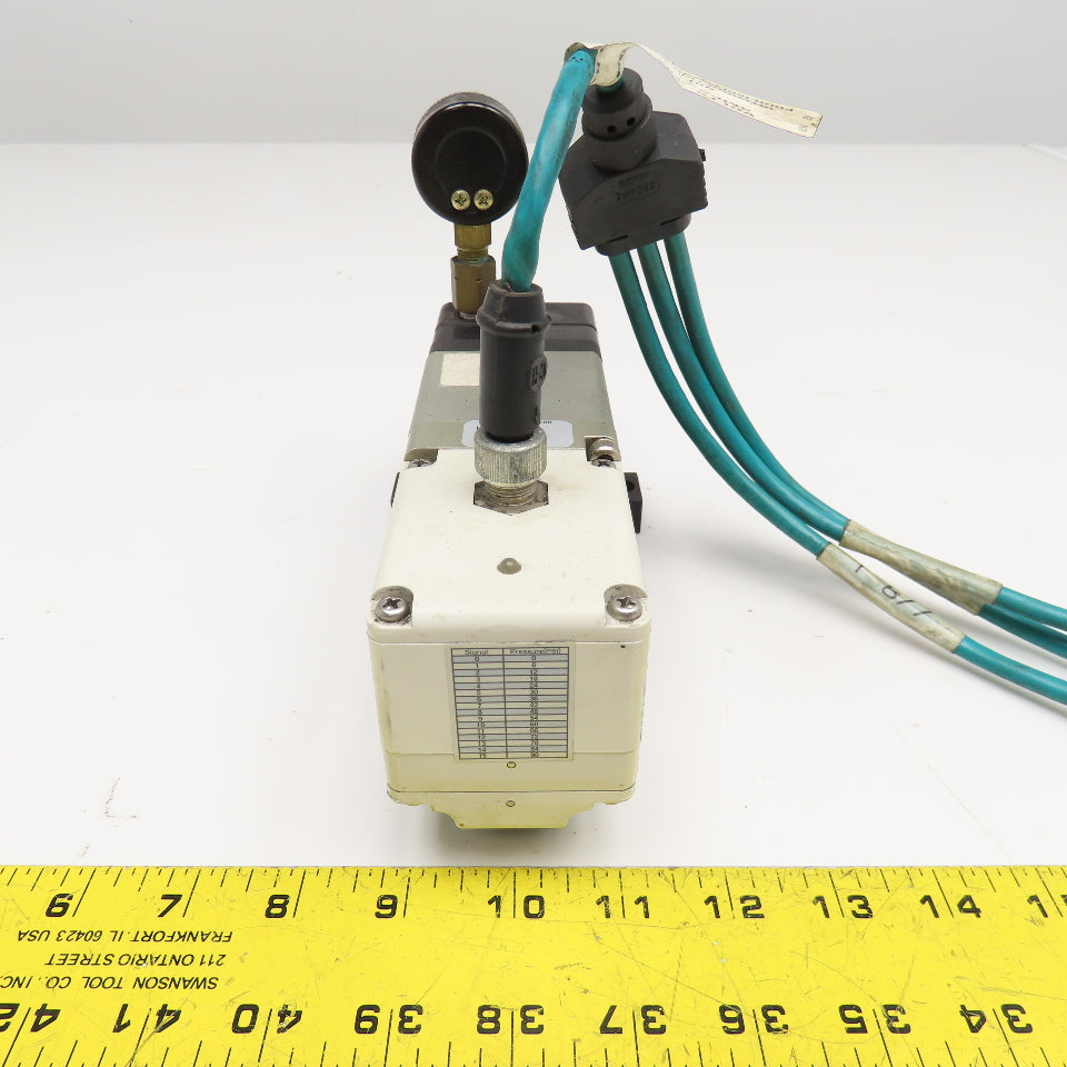 SMC UIUSP-02055 EP Electropneumatic Regulator 29-102PSI