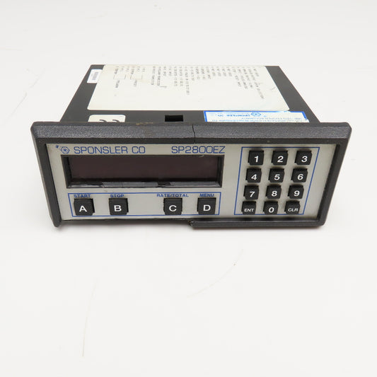 Sponsler SP2800-EZ 120V Programmable Controller