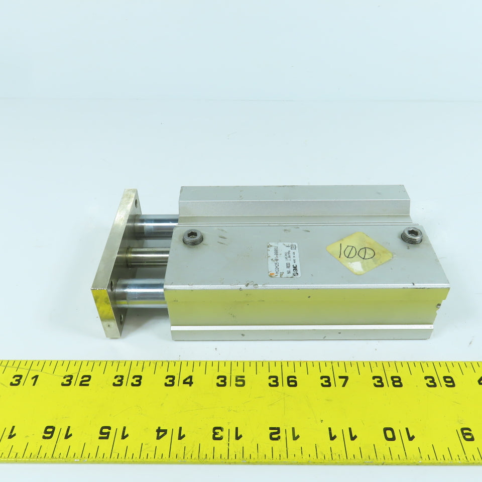 SMC MGQM25-01-0006U Guided Pneumatic Cylinder 25mm Bore 5/8" Rod