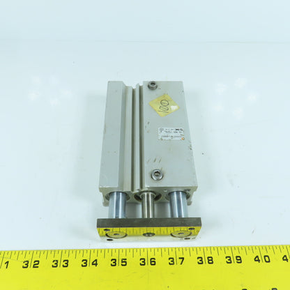 SMC MGQM25-01-0006U Guided Pneumatic Cylinder 25mm Bore 5/8" Rod