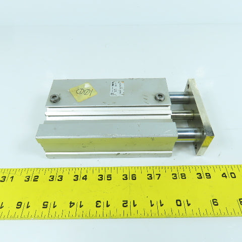 SMC MGQM25-01-0006U Guided Pneumatic Cylinder 25mm Bore 5/8" Rod