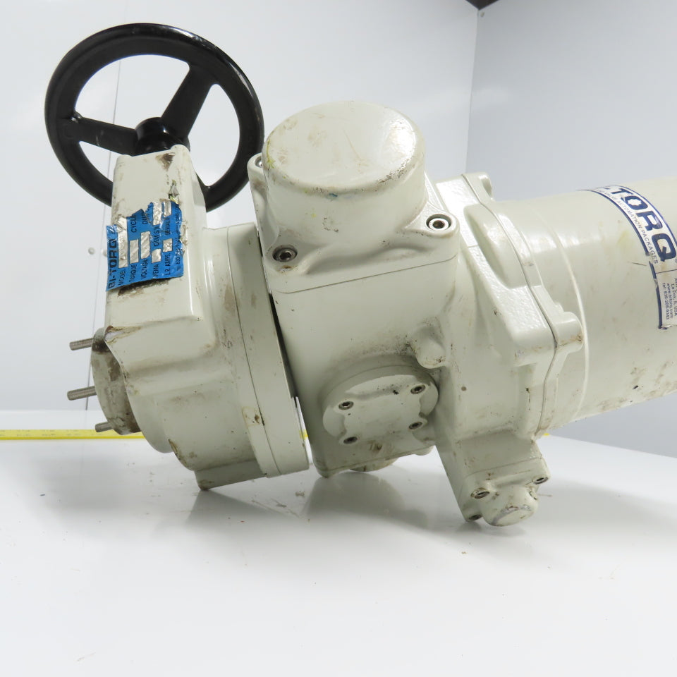 BI-Torq Actuator Valve 120VAC 450 Torque Cycle Time 7 Duty Cycle 90