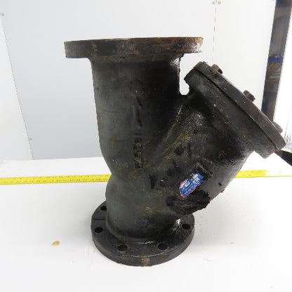 Mueller Steam Model 758 6" Flanged 8-Bolt Cast Y Strainer ANSI Class 125Lb