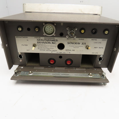 Krautkramer Branson Sonoray 301 Analog Flaw/Thickness Tester