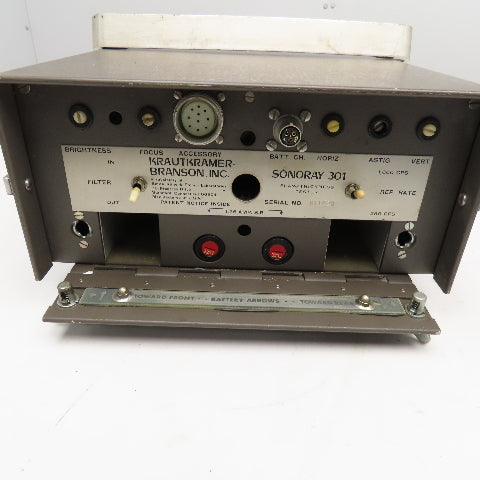 Krautkramer Branson Sonoray 301 Analog Flaw/Thickness Tester