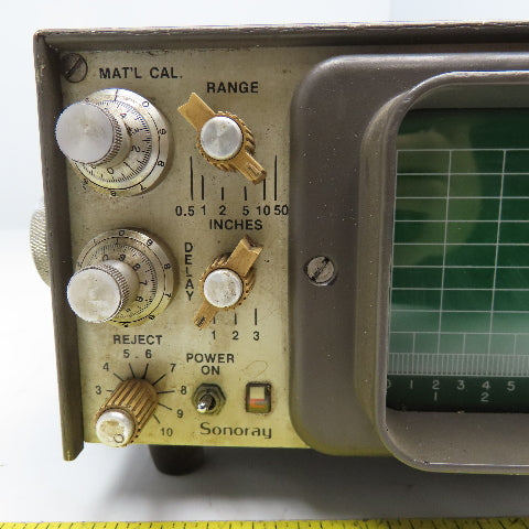 Krautkramer Branson Sonoray 301 Analog Flaw/Thickness Tester