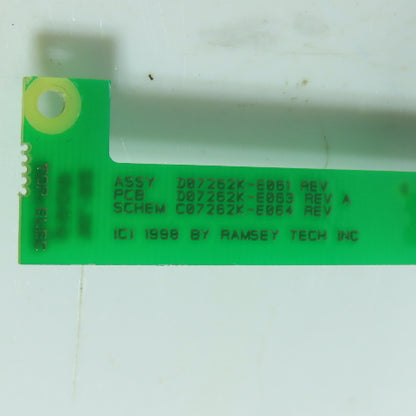 Ramsey Tech D07262K-E061 AC9000 Plus Connector Board