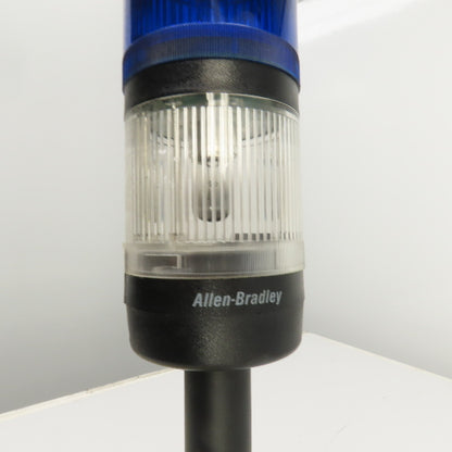 Allen Bradley 855T-BPM25 Stack Light 5 Indicators White Blue, Green, Yellow, Red