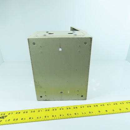 9-3/4" x 7-3/4" x 5" Steel Electrical Enclosure W/ Hinged Door (No Backplate)