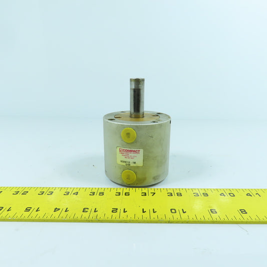 Compact RD2X112-TM Double Ended/Acting Pneumatic Cylinder 1.5" Stroke 2" Bore