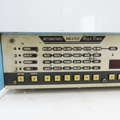 Dengensha RWC-21PTE Decomstar21 Weld Timer Control Unit