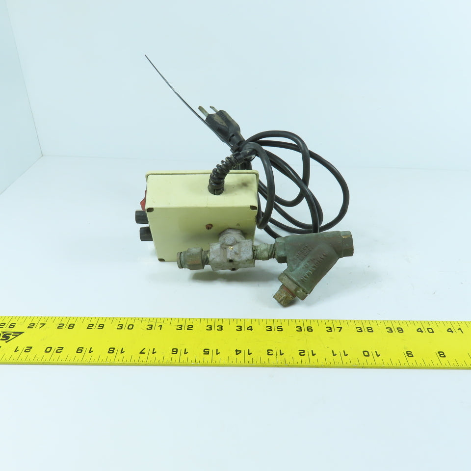 Arrow 5702-1/4" Economatic Solenoid Drain Valve 115V 1PH 1/4" NPT