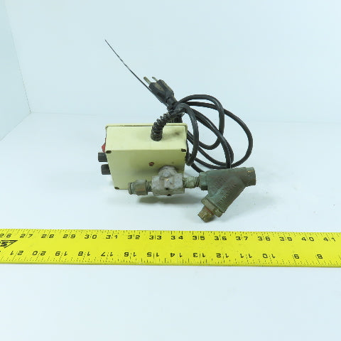 Arrow 5702-1/4" Economatic Solenoid Drain Valve 115V 1PH 1/4" NPT