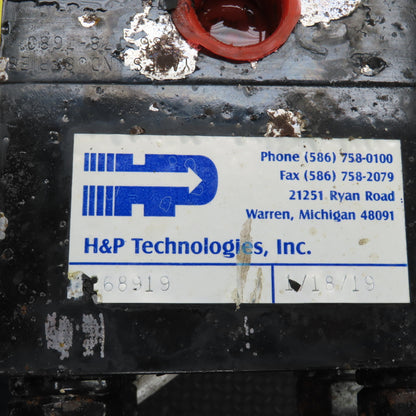 H & P Technologies Yates Double Acting Hydraulic Cylinder 48" Stroke 3-1/4" Bore