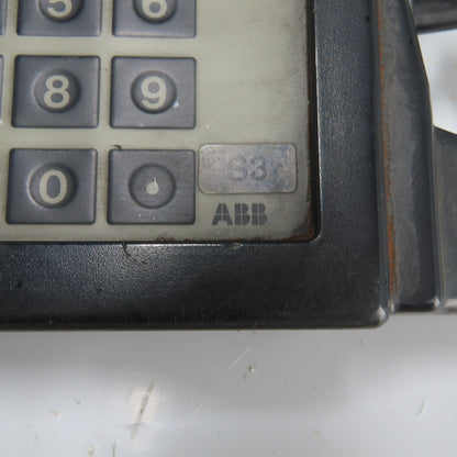 ABB S3 Robot Teach Pendant Controller Operator W/ E-Stop Joysick Control