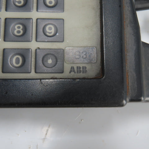 ABB S3 Robot Teach Pendant Controller Operator W/ E-Stop Joysick Control
