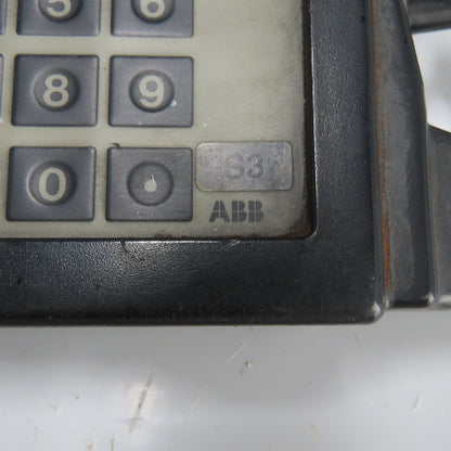 ABB S3 Robot Teach Pendant Controller Operator W/ E-Stop Joysick Control