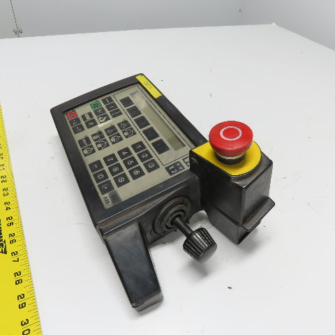 ABB S3 Robot Teach Pendant Controller Operator W/ E-Stop Joysick Control