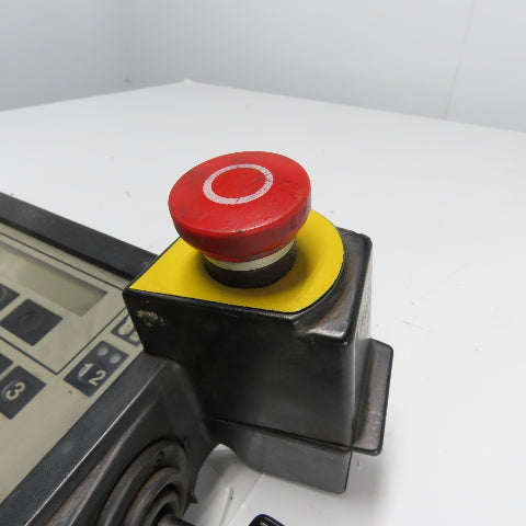 ABB S3 Robot Teach Pendant Controller Operator W/ E-Stop Joysick Control