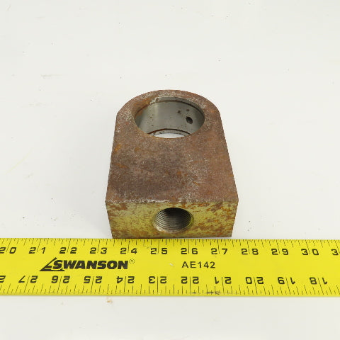 2-13/16" Clevis Bushing Rod Cylinder Rod End 1-3/16"-12 Rod 6-3/8" x 4"