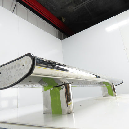 54-3/4" L x 11" W Chrome Truck Wing Cab/Bed Mount 6-1/2" Height