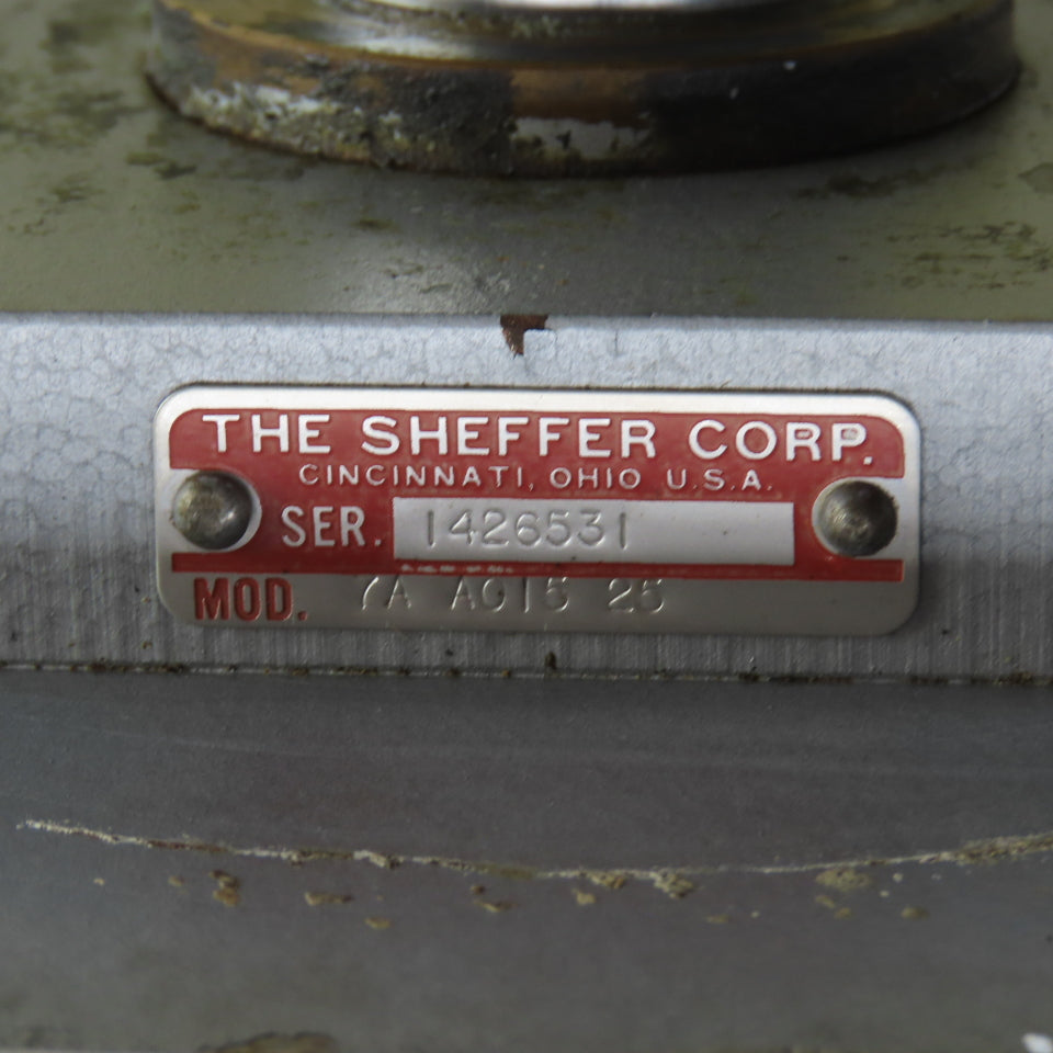 Sheffer 7A A015 25 Double Acting Pneumatic Cylinder 25" Stroke 7" Bore