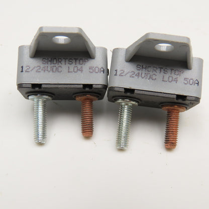 Eaton 123A50-A5P 12/24V 50A Circuit Breaker Lot Of 2