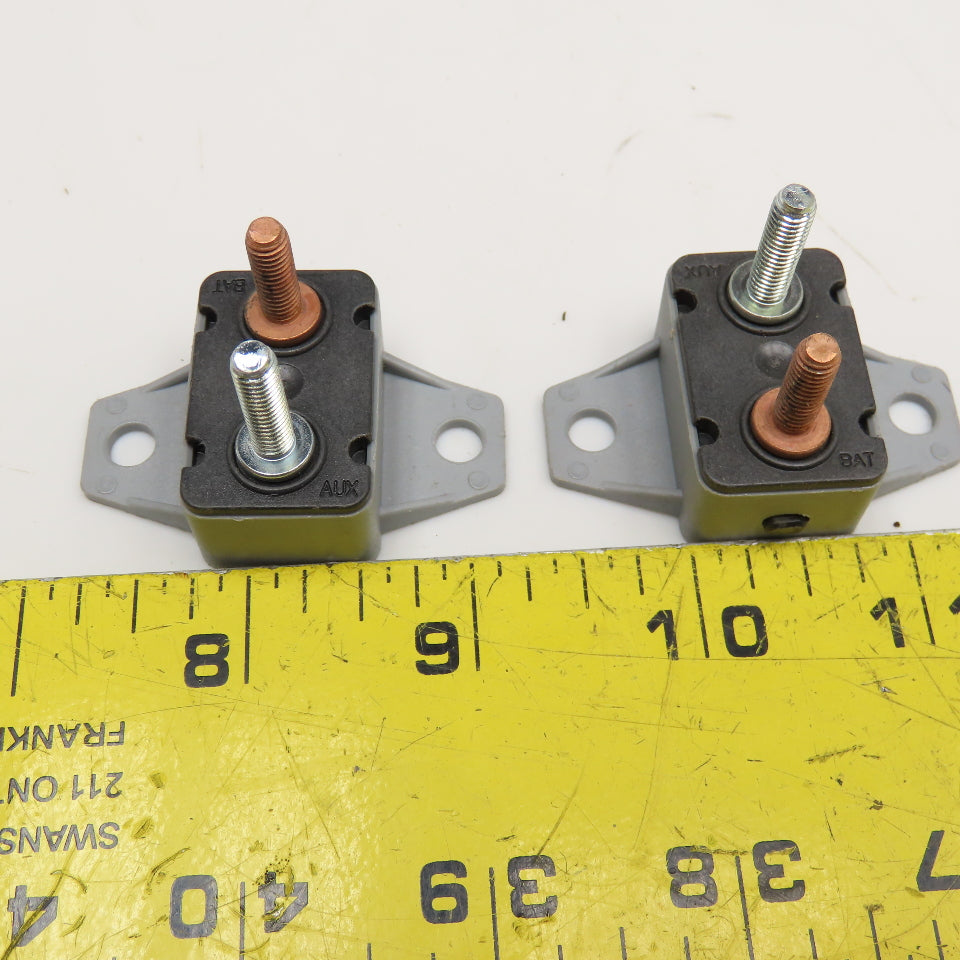 Eaton 123A50-A5P 12/24V 50A Circuit Breaker Lot Of 2