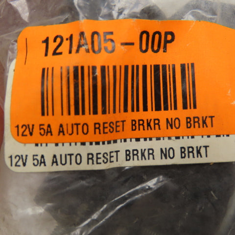 Eaton 121A05-00P 12V 5A Auto Reset Breaker
