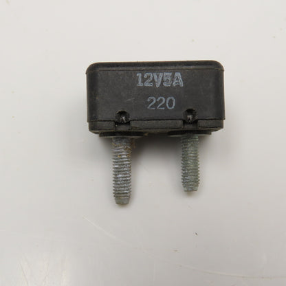 Eaton 121A05-00P 12V 5A Auto Reset Breaker