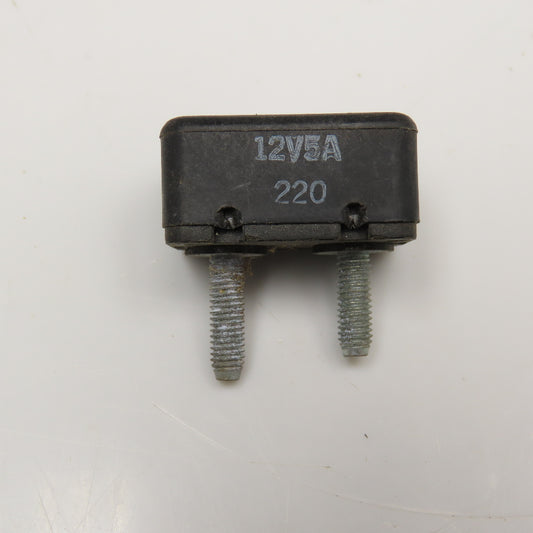 Eaton 121A05-00P 12V 5A Auto Reset Breaker