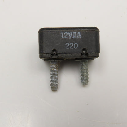 Eaton 121A05-00P 12V 5A Auto Reset Breaker