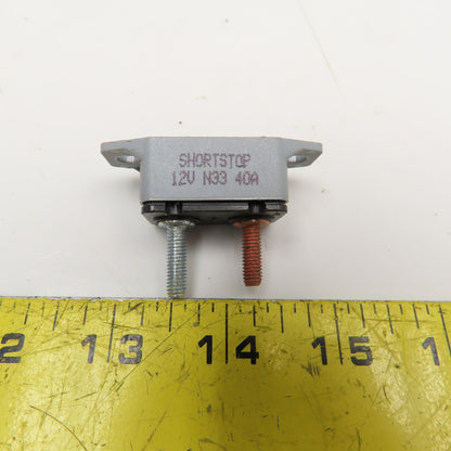 Eaton 121A40-B5P 12V 40A Auto Reset Breaker