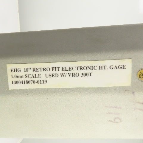 EHG 1400418070-0119 18" Retro Fit Electronic Height Gage