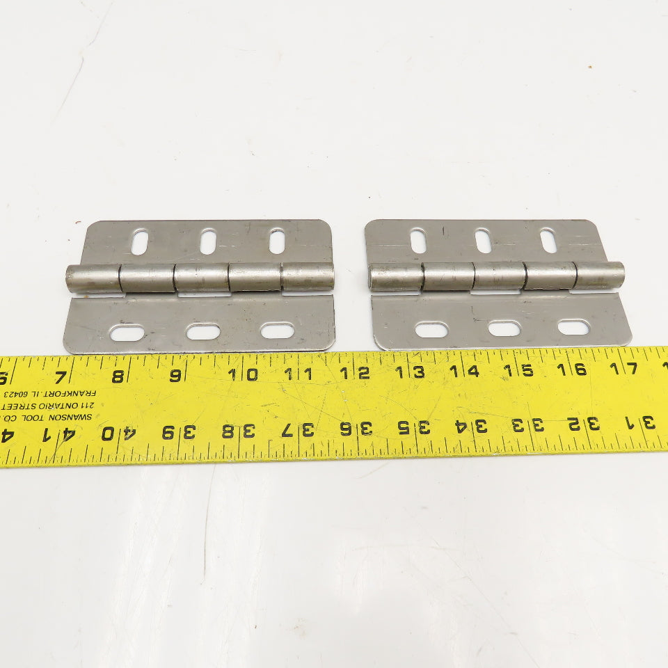 5" x 3" Stainless Steel 270 Deg Hinge Lot Of 2