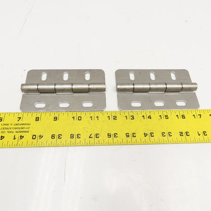 5" x 3" Stainless Steel 270 Deg Hinge Lot Of 2
