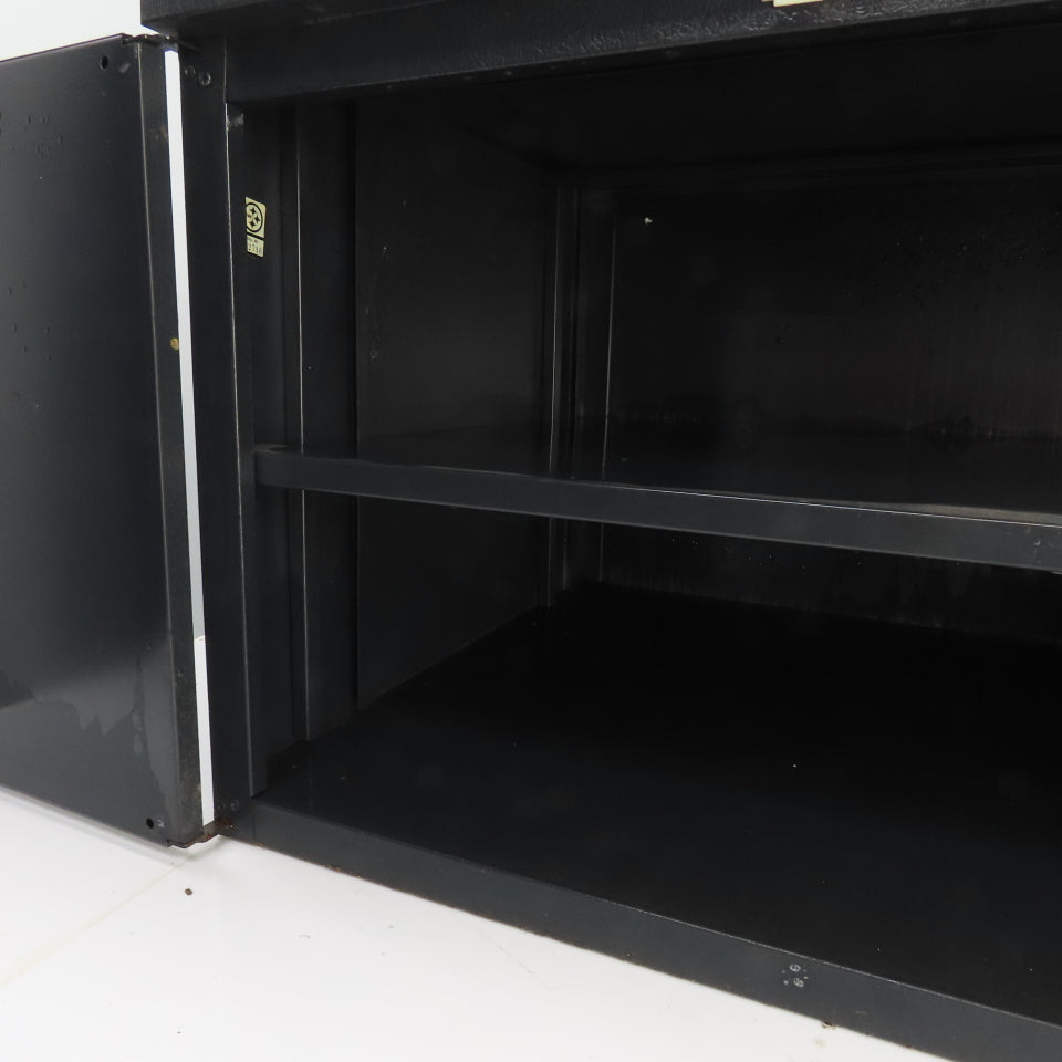 28-1/2" x 24" x 18" H Steel Wall Mount Overhead Garage Shop Tool Storage Cabinet