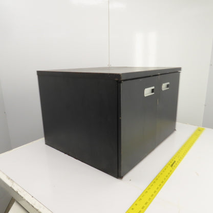 28-1/2" x 24" x 18" H Steel Wall Mount Overhead Garage Shop Tool Storage Cabinet