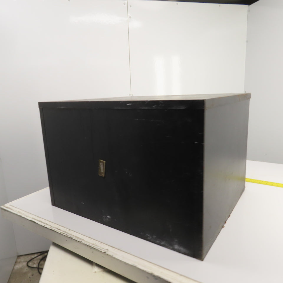 28-1/2" x 24" x 18" H Steel Wall Mount Overhead Garage Shop Tool Storage Cabinet